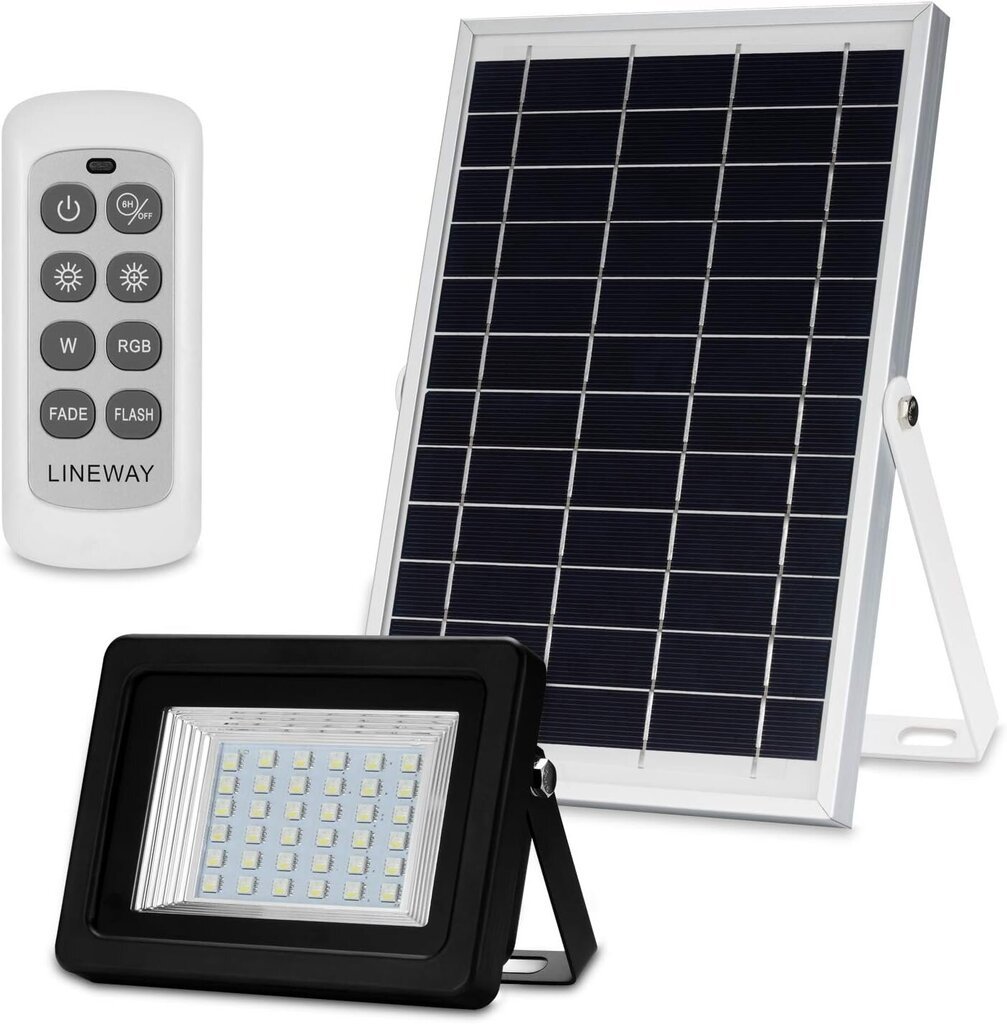 LED lauko šviestuvas su saulės kolektoriumi Lineway kaina ir informacija | Lauko šviestuvai | pigu.lt