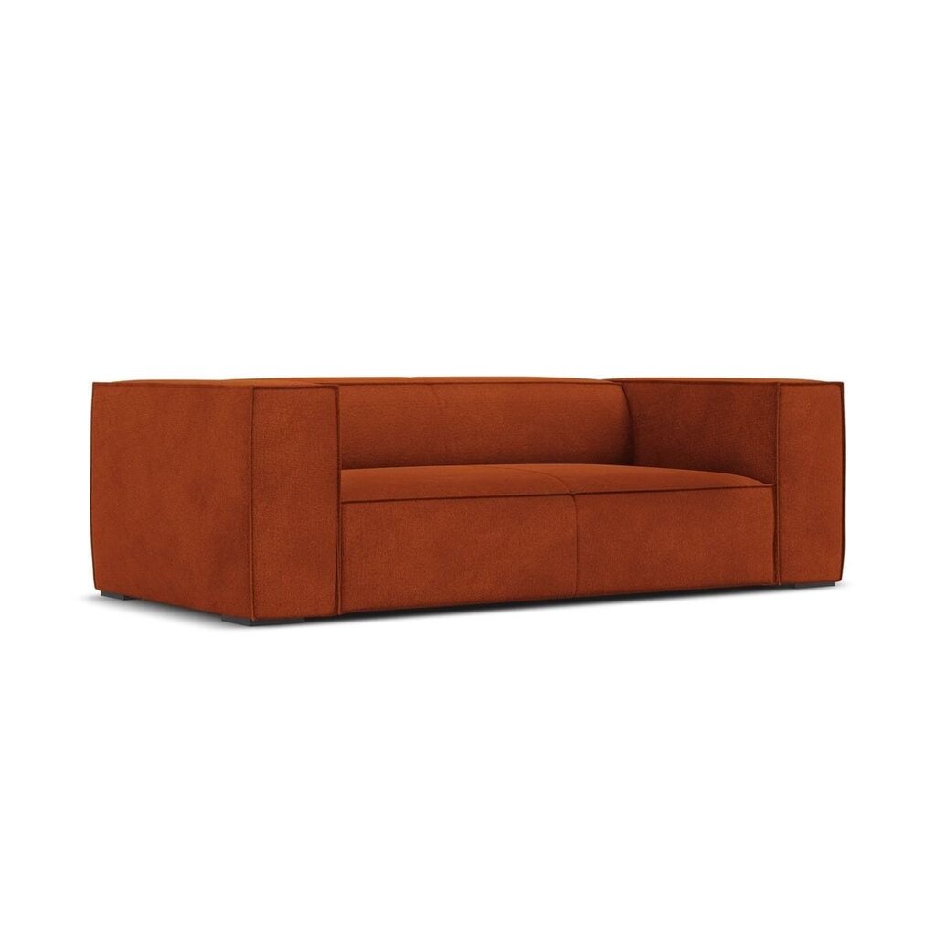 Dvivietė sofa Agawa, 211x100x68, raudona цена и информация | Sofos | pigu.lt