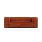 Dvivietė sofa Agawa, 211x100x68, raudona цена и информация | Sofos | pigu.lt