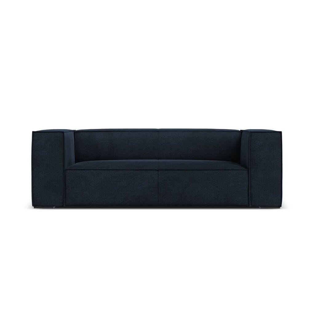 Dvivietė sofa Agawa, 211x100x68, tamsiai mėlyna kaina ir informacija | Sofos | pigu.lt