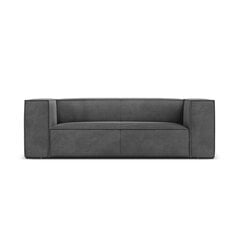 Dvivietė sofa Agawa, 211x100x68, pilka kaina ir informacija | Sofos | pigu.lt