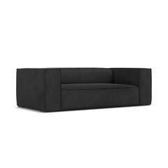 Dvivietė sofa Agawa, 211x100x68, tamsiai pilka kaina ir informacija | Sofos | pigu.lt