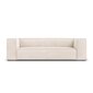 Trivietė sofa Agawa, 227x100x68 cm, smėlio цена и информация | Sofos | pigu.lt