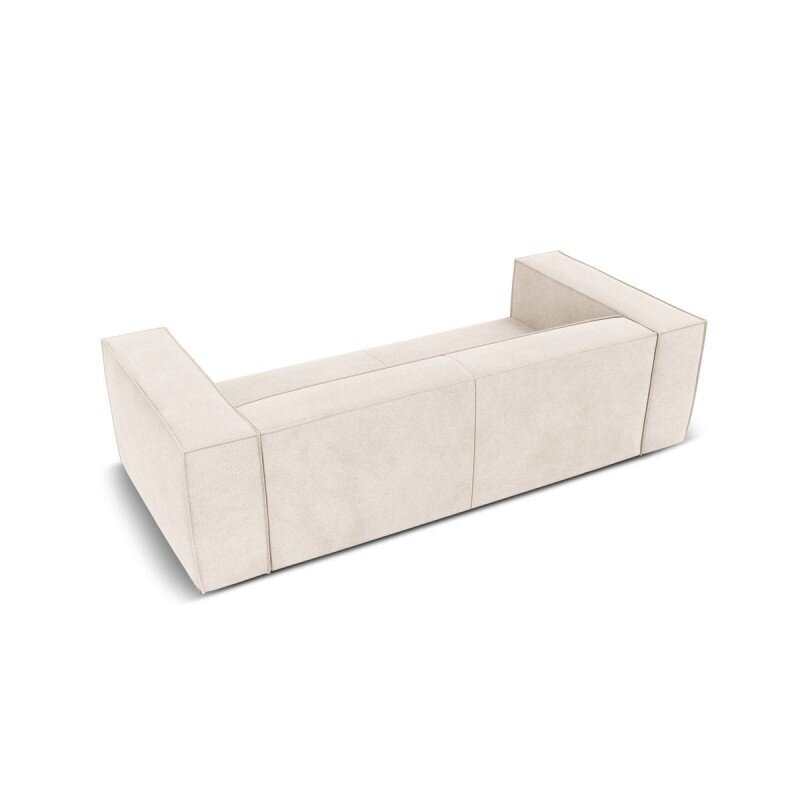 Trivietė sofa Agawa, 227x100x68 cm, smėlio цена и информация | Sofos | pigu.lt