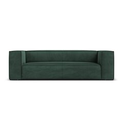 Trivietė sofa Agawa, 227x100x68 cm, tamsiai žalia kaina ir informacija | Sofos, sofos-lovos | pigu.lt