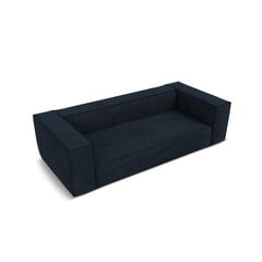 Trivietė sofa Agawa, 227x100x68 cm, tamsiai mėlyna kaina ir informacija | Sofos | pigu.lt