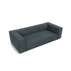 Trivietė sofa Agawa, 227x100x68 cm, mėlyna kaina ir informacija | Sofos | pigu.lt