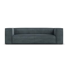 Trivietė sofa Agawa, 227x100x68 cm, mėlyna kaina ir informacija | Sofos | pigu.lt