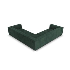 Penkiavietė kampinė sofa Agawa, 280x280x68 cm, žalia kaina ir informacija | Minkšti kampai | pigu.lt