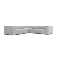 Penkiavietė kampinė sofa Agawa, 280x280x68 cm, šviesiai pilka kaina ir informacija | Minkšti kampai | pigu.lt