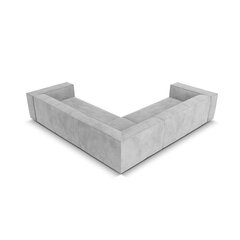 Penkiavietė kampinė sofa Agawa, 280x280x68 cm, šviesiai pilka kaina ir informacija | Minkšti kampai | pigu.lt