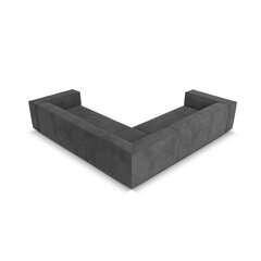 Penkiavietė kampinė sofa Agawa, 280x280x68 cm, pilka kaina ir informacija | Minkšti kampai | pigu.lt