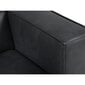 Keturvietė kairinė odinė kampinė sofa Agawa, 290x173x68 cm, tamsiai mėlyna kaina ir informacija | Minkšti kampai | pigu.lt