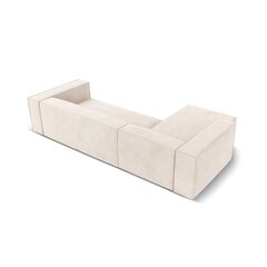 Keturvietė kairinė kampinė sofa Agawa, 290x173x68 cm, smėlio kaina ir informacija | Minkšti kampai | pigu.lt