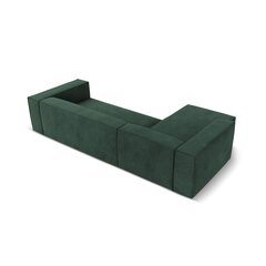 Keturvietė kairinė kampinė sofa Agawa, 290x173x68 cm, žalia kaina ir informacija | Minkšti kampai | pigu.lt
