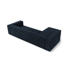 Четырехместный левосторонний угловой диван Agawa, 290x173x68 см, темно-синий цена и информация | Угловые диваны | pigu.lt