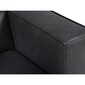 Šešiavietė odinė kampinė sofa Agawa, 375x173x68 cm, tamsiai mėlyna kaina ir informacija | Minkšti kampai | pigu.lt