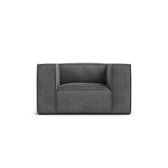 Fotelis Agawa, 113x95x68 cm, pilkas kaina ir informacija | Svetainės foteliai | pigu.lt