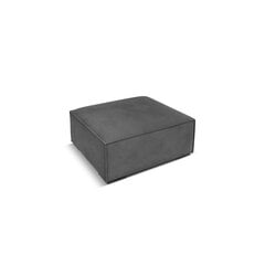 Пуф Agawa, 100x100x39 см, серый цена и информация | Кресла-мешки и пуфы | pigu.lt