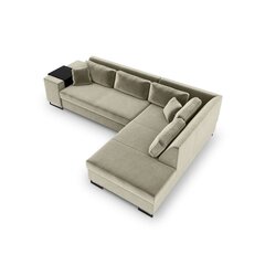 Dešininė kampinė sofa Velvet Dolomite XL, 277x220x74 cm, smėlio kaina ir informacija | Minkšti kampai | pigu.lt