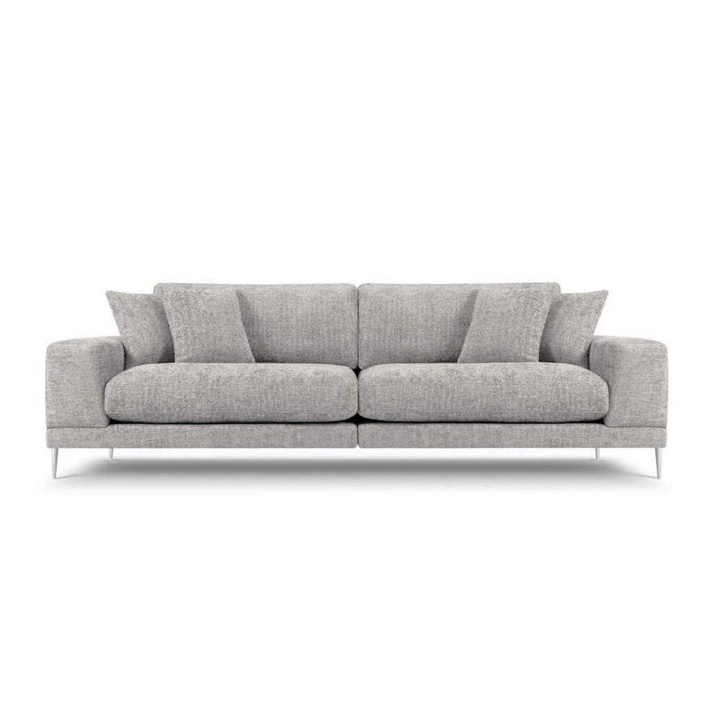 Keturvietė sofa Jog, 286x122x90 cm, pilka kaina ir informacija | Sofos | pigu.lt