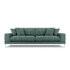 Keturvietė sofa Jog, 286x122x90 cm, šviesiai žalia kaina ir informacija | Sofos | pigu.lt