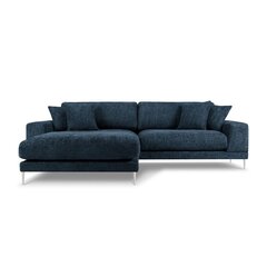 Kairinė kampinė sofa Jog, 286x242x90 cm, tamsiai mėlyna kaina ir informacija | Minkšti kampai | pigu.lt