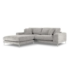Kairinė kampinė sofa Jog, 286x242x90 cm, šviesiai pilka kaina ir informacija | Minkšti kampai | pigu.lt