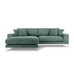 Левосторонний угловой диван Jog, 286x242x90 см, светло-зеленый цена и информация | Угловые диваны | pigu.lt