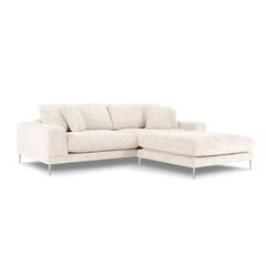 Dešininė kampinė sofa Jog, 286x242x90 cm, smėlio цена и информация | Угловые диваны | pigu.lt