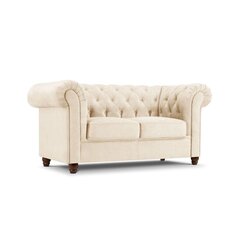 Dvivietė sofa Lapis, 170x90x80, smėlio kaina ir informacija | Sofos | pigu.lt