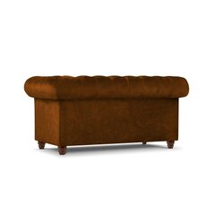 Dvivietė sofa Lapis, 170x90x80, ruda kaina ir informacija | Sofos | pigu.lt