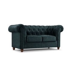 Dvivietė sofa Lapis, 170x90x80, tamsiai mėlyna kaina ir informacija | Sofos | pigu.lt