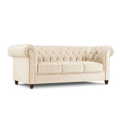 Trivietė sofa Lapis, 224x90x80, smėlio kaina ir informacija | Sofos | pigu.lt