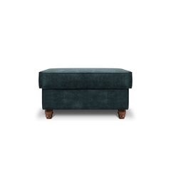 Пуф Lapis, 83x83x43 см, темно-синий цена и информация | Кресла-мешки и пуфы | pigu.lt