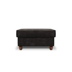Пуф Lapis, 83x83x43 см, темно-серый цена и информация | Кресла-мешки и пуфы | pigu.lt