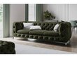 Sofa Micadoni Home Violane, žalia цена и информация | Sofos | pigu.lt