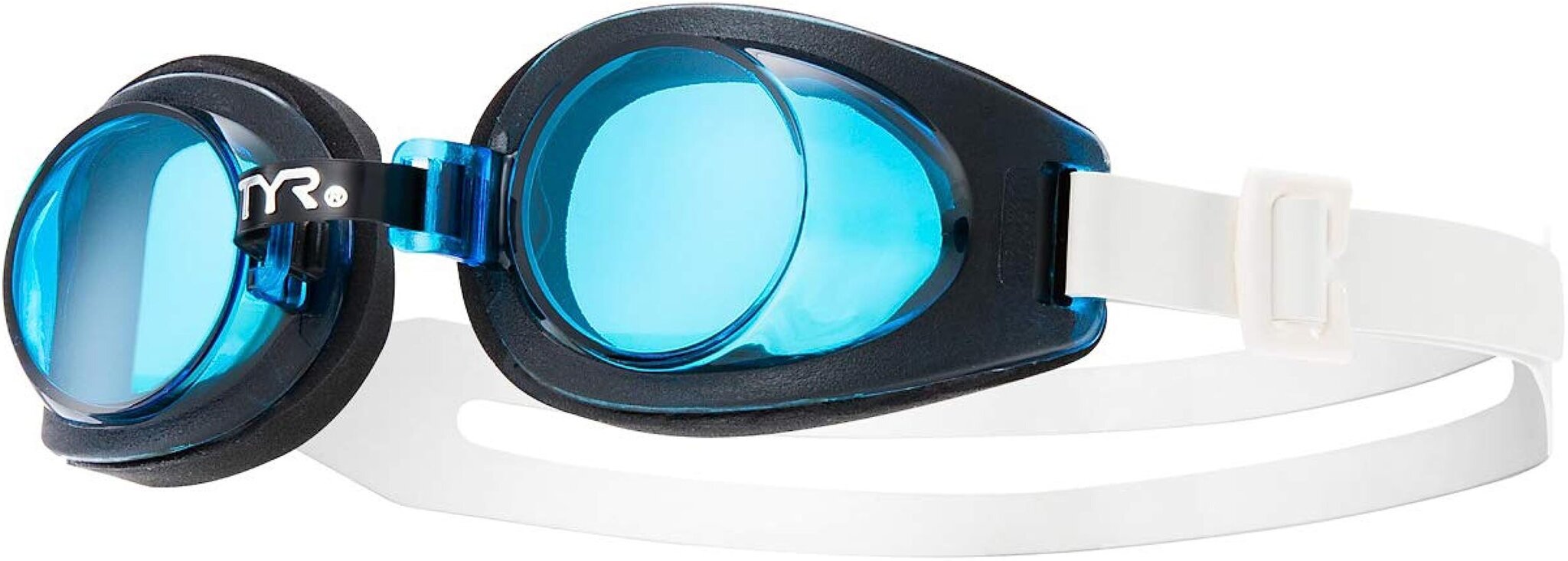 Plaukimo akiniai TYR Kids 3-10Y Foam, mėlyna цена и информация | Plaukimo akiniai | pigu.lt
