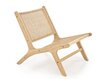 Svetainės fotelis Halmar Foden 2, smėlio spalvos kaina ir informacija | Svetainės foteliai | pigu.lt