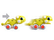 Važiuojantis dinozauras Hola, geltonas kaina ir informacija | Žaislai kūdikiams | pigu.lt