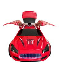 Automobilis su garsais ir šviesomis, raudonas kaina ir informacija | Žaislai berniukams | pigu.lt