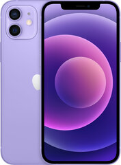 Prekė su pažeista pakuote.Apple iPhone 12 64GB Purple MJNM3FS/A цена и информация | Мобильные телефоны, фото и видео товары с поврежденной упаковкой | pigu.lt