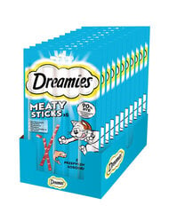 Dreamies katėms su lašiša, 14x30 g kaina ir informacija | Skanėstai katėms | pigu.lt