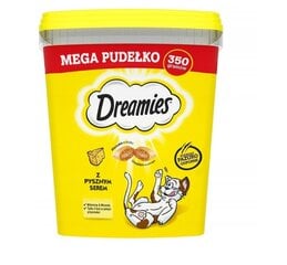 Dreamies Mega Box katėms su sūriu, 2x350 g kaina ir informacija | Skanėstai katėms | pigu.lt