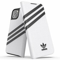 Adidas OR Booklet Case PU iPhone 13 6,1" czarno biały|black white 47092 цена и информация | Чехлы для телефонов | pigu.lt