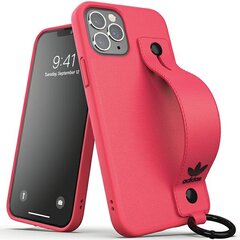Adidas OR Hand Strap Case iPhone 12|12 Pro 6,1" różowy|pink 42397 цена и информация | Чехлы для телефонов | pigu.lt