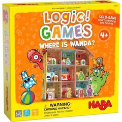 Galvosūkių žaidimas - dėlionė Haba Logic! Kur yra Wanda? kaina ir informacija | Stalo žaidimai, galvosūkiai | pigu.lt
