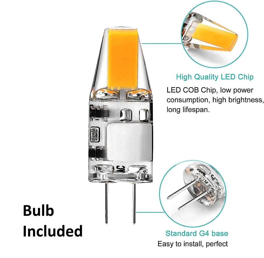 Veidrodžio šviestuvas G.LUX M02 su LED lempute kaina ir informacija | Sieniniai šviestuvai | pigu.lt