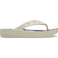 Crocs™ Classic Platform Retro Resort Flip 245309 цена и информация | Женские тапочки | pigu.lt