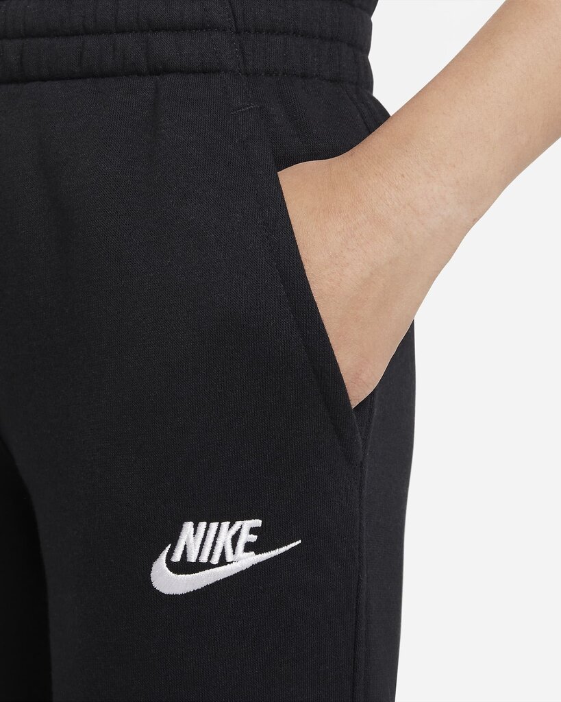 Nike Kids sportinės kelnės, juodos цена и информация | Kelnės mergaitėms | pigu.lt